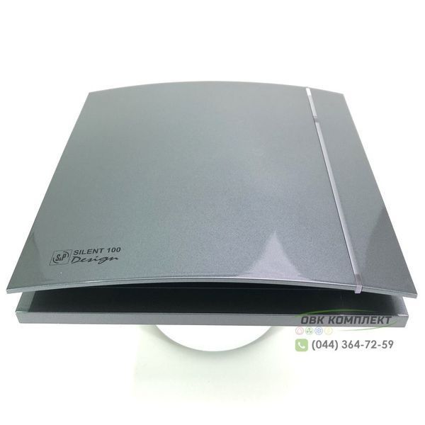 Вентилятор Soler&Palau Silent-100 CHZ Grey Design 4C 5210634200 фото