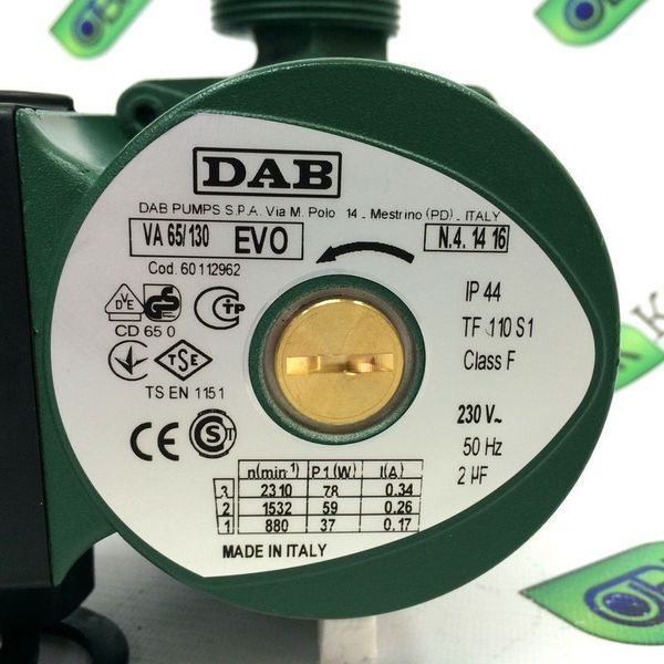 Циркуляционный насос DAB VA65/130 B02274 фото