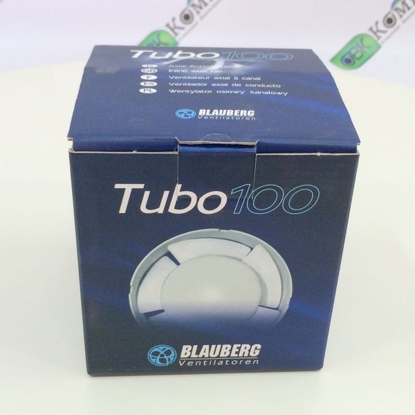 Осевой канальный вентилятор BLAUBERG Tubo 100 0000214669 фото