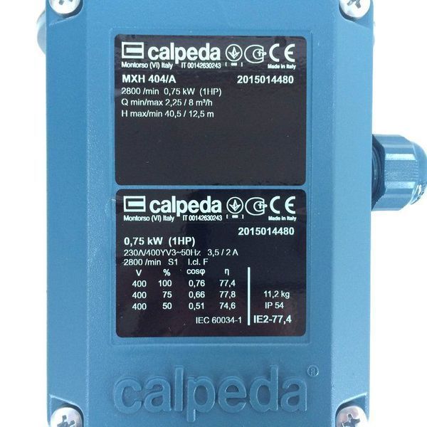 Центробежный насос Calpeda MXH 404/A 3 фаз. 300551 фото