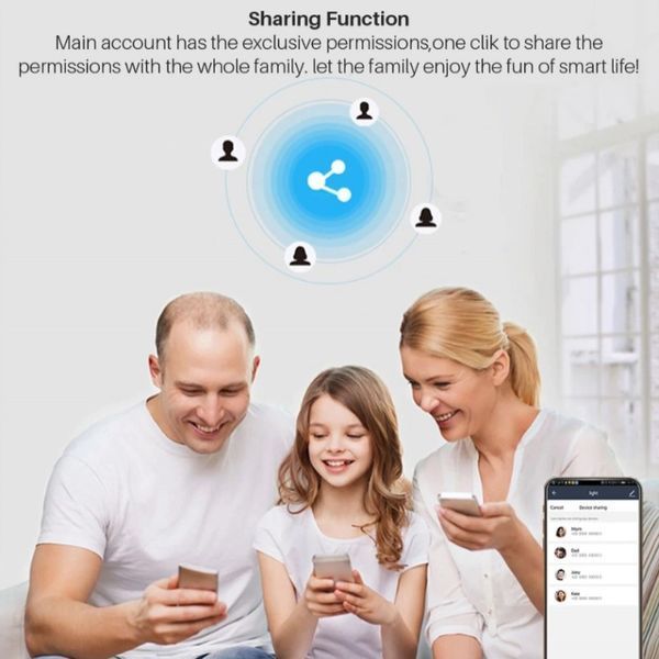 SMART Wi-Fi Розетка з лічильником енергоспоживання 20А (4200Вт) sm-30291 фото