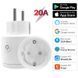SMART Wi-Fi Розетка з лічильником енергоспоживання 20А (4200Вт) sm-30291 фото 3