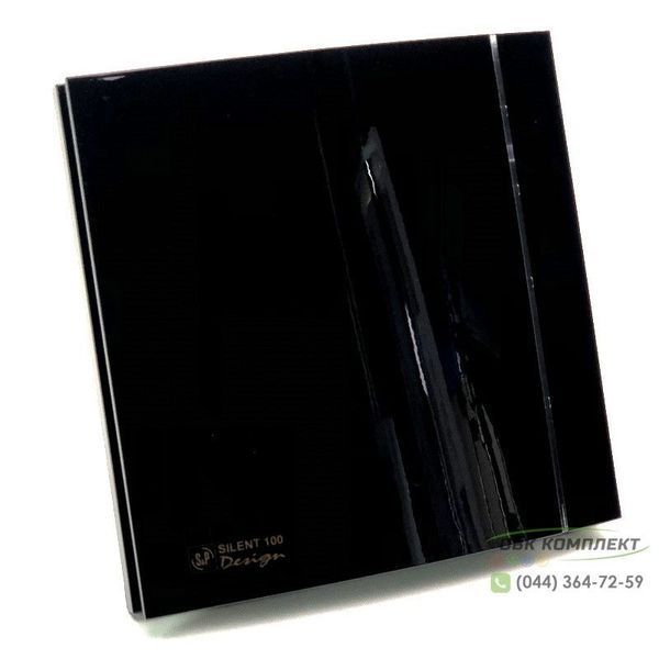 Вентилятор Soler&Palau Silent-100 CZ Black Design 4C 5210607400 фото