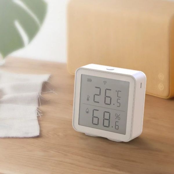 SMART Wi-Fi Датчик температури та вологості re-30015 фото