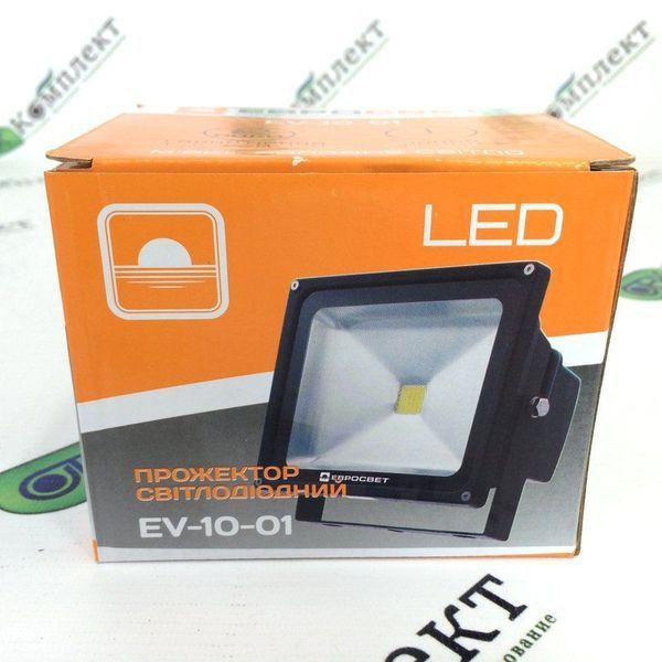Светодиодный прожектор EVRO LIGHT EV-10-01 6400K 700Lm SMD 000038791 фото
