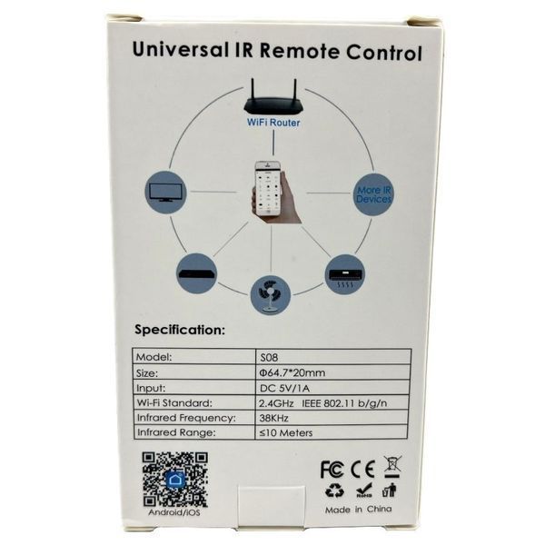 SMART Wi-Fi ІЧ пульт для кондиціонера sm-30017 фото