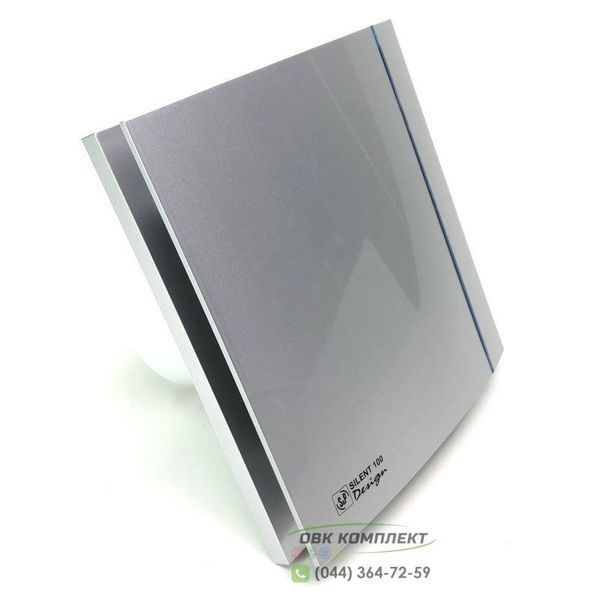 Вентилятор Soler&Palau Silent-100 CZ Silver Design 3C 5210603400 фото