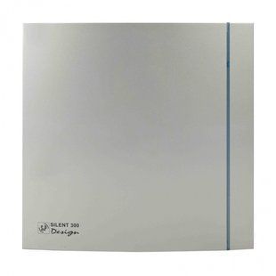 Вытяжной вентилятор Soler&Palau SILENT-300 CZ SILVER DESIGN 3C 5210624100 фото