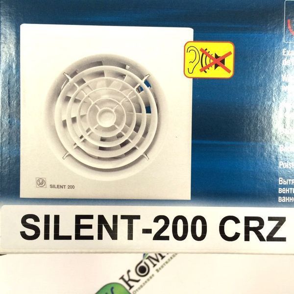 Витяжний вентилятор Soler&Palau SILENT-200 CRZ 5210425400 фото
