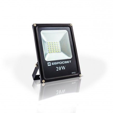 Светодиодный прожектор EVRO LIGHT EV-20-01 6400K 1600Lm SMD 000038969 фото
