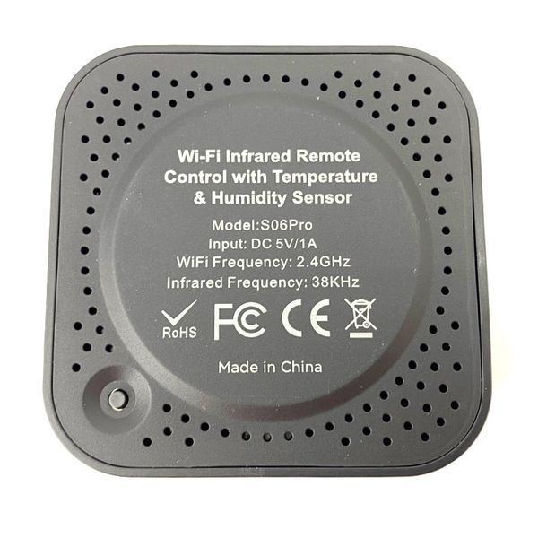 SMART Wi-Fi ІЧ пульт управління з датчиком температури та вологості sm-30065 фото