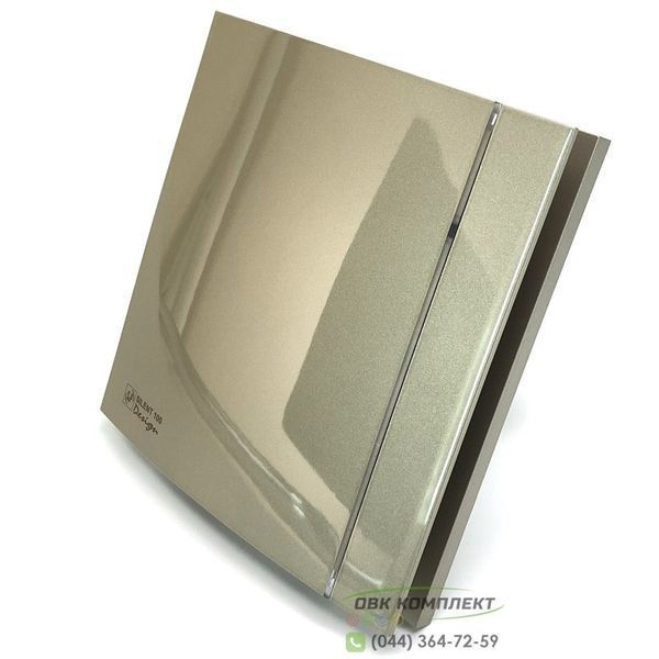 Вентилятор Soler&Palau Silent-100 CRZ Champagne Design 4C 5210620100 фото