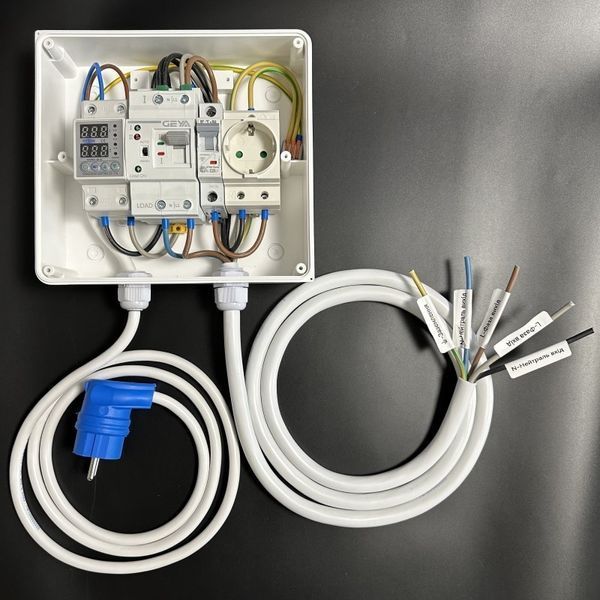 Щит для безпечного підключення EcoFlow/Bluetti/Jackery та зарядки від мережі ak-30908 фото