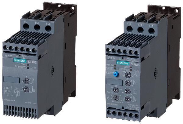 Устройство плавного пуска Siemens Sirius 3RW30 0.55 кВт - 3RW3003-1СB54 3RW30 03-1СB54 фото
