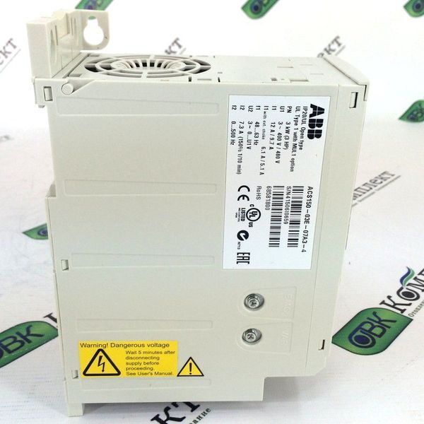 Частотний перетворювач ABB ACS150 3 кВт 3-фаз. ACS150-03E-07A3-4 фото
