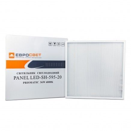 Cветодиодный светильник Евросвет LED-SH-595-20 PRISMATIC 36Вт 6400К 000039026 фото