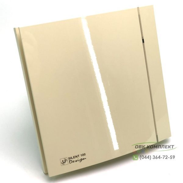 Вентилятор Soler&Palau Silent-100 CRZ Ivory Design 4C 5210626400 фото