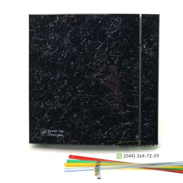 Вентилятор Soler&Palau Silent-100 CRZ Marble Black Design 4C 5210620000 фото