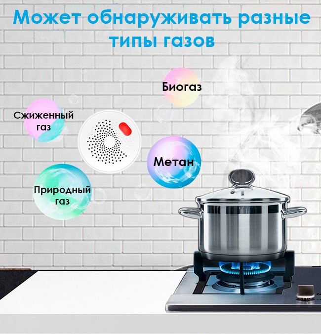 Обнаружение разных газов