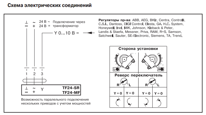 Схема подключения