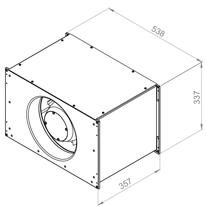 Габаритные размеры Ruck ELKI 5030