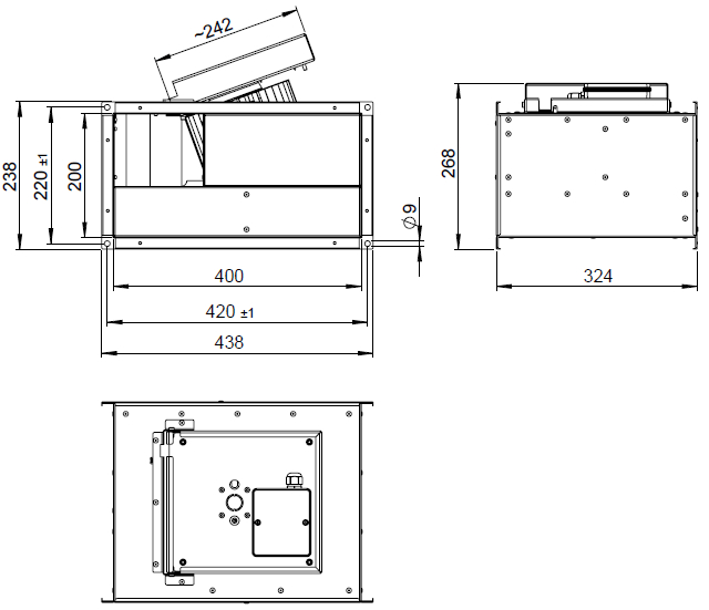 Габариты RUCK KVT 4020