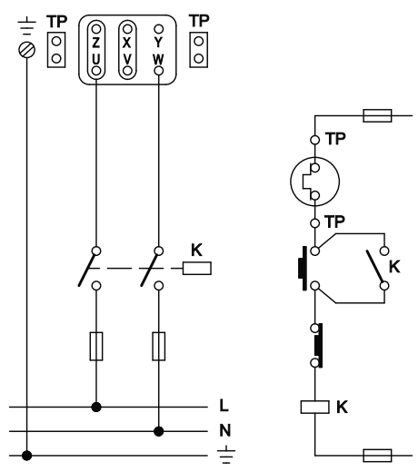 Схема подключения Soler&Palau CTHB/6-250