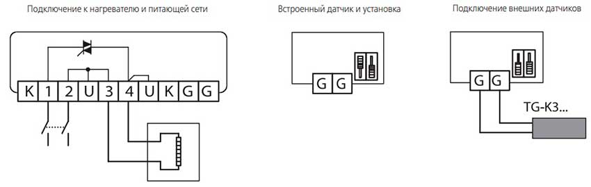 Схема подключения