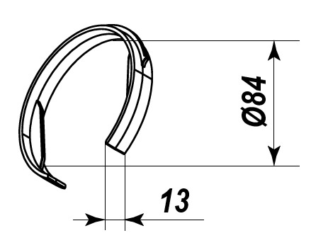 Габаритные размеры FlexiVent 0375