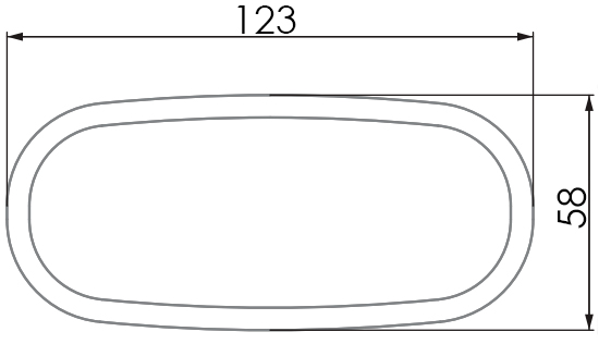 Габаритні розміри FlexiVent 0552