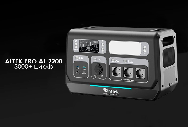 Цикли станції Altek PowerBox PRO AL 2200