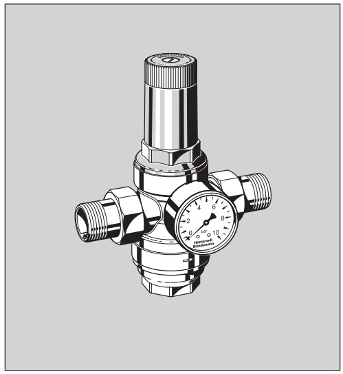 Конструкція регулятор тиску води