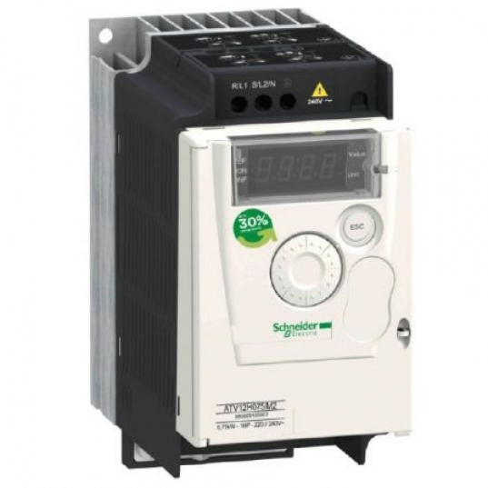 ATV12H018M2 Schneider Electric Altivar 12 0,18 кВт 1-фаз. - Частотний перетворювач