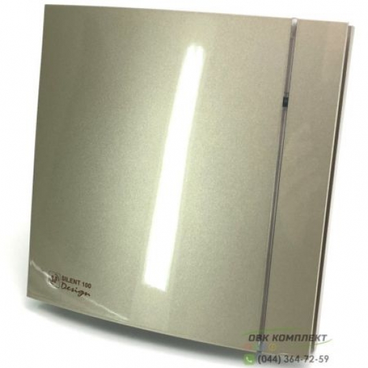Вентилятор Soler&Palau Silent-100 CZ Champagne Design 4C