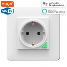 SMART Wi-Fi Розетка настенная 16A (3680Вт)