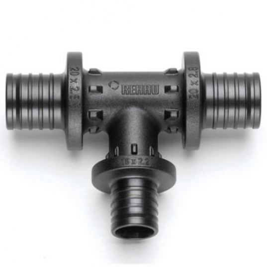 Тройник Rautitan PX 25-20-25 с уменьшенным боковым проходом 