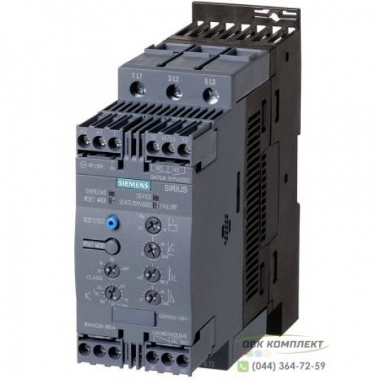 Устройство плавного пуска Siemens Sirius 3RW40 30 кВт - 3RW4037-1BB14