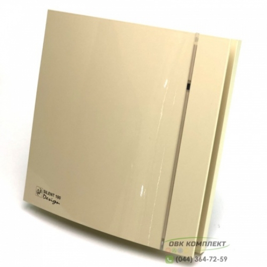 Вытяжной вентилятор Soler&Palau SILENT-200 CZ IVORY DESIGN