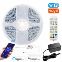 SMART Wi-Fi RGB LED стрічка SMD 5050 Tuya з пультом