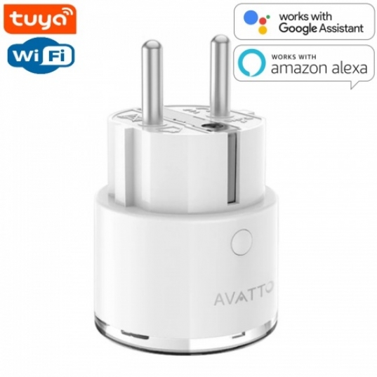 SMART Wi-Fi Розетка со счетчиком энергопотребления 16А (3680Вт)