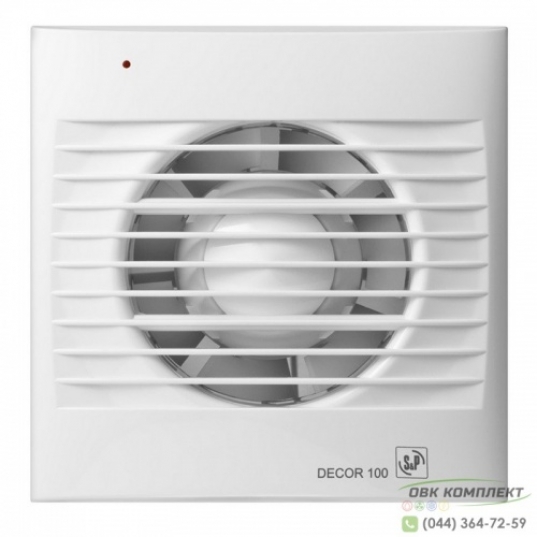 Вытяжной вентилятор Soler&Palau DECOR-100 S