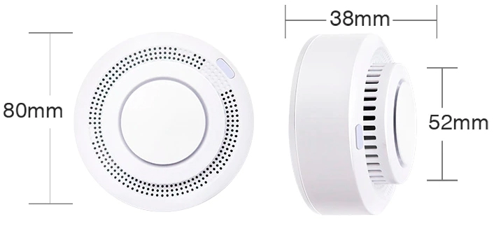 ≡ SMART Wi-Fi Датчик дыма с сиреной купить в Киеве, Украине