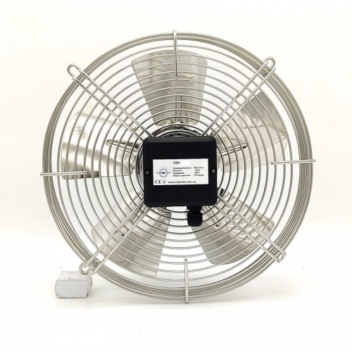 Осевой нержавеющий вентилятор Турбовент ОВН 350В