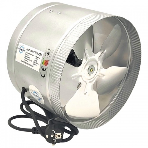 Осевой канальный вентилятор Турбовент WB-V 250