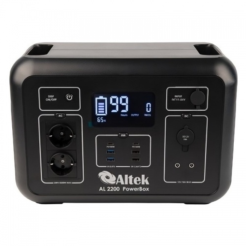 Портативная зарядная станция ALTEK PowerBox AL 2200 (2131 Вт*ч)