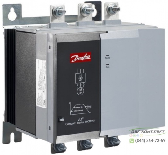 Влаштування плавного пуску Danfoss MCD 201 110 кВт - 175G5175