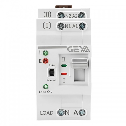 Автоматический переключатель питания GEYA G2R - 63А 2п (АВР) 1-фазный