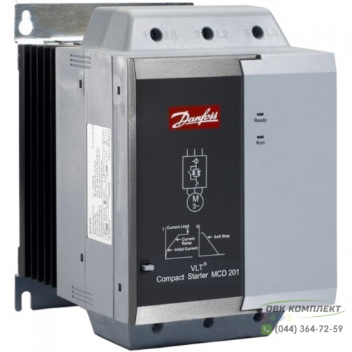 Влаштування плавного пуску Danfoss MCD 202 55 кВт - 175G5216