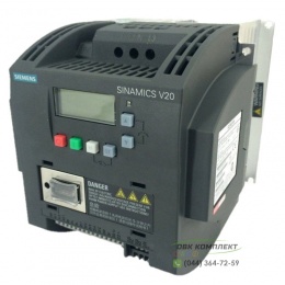 Частотний перетворювач Siemens SINAMICS V20 6SL3210-5BE23-0UV0 3 кВт/3 фаз.