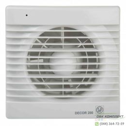 Вытяжной вентилятор Soler&Palau DECOR-200 C
